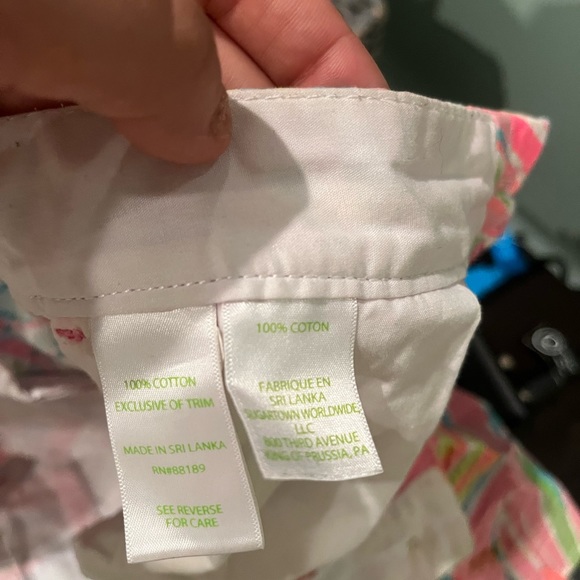 Lilly Pulitzer Scalloped Buttercup Shorts - Picture 5 of 6